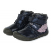 D.D.Step Barefoot zimní boty W073-364 Royal blue EUR 29