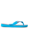 Havaianas Hav. Top Logomania 2 Turquoise 35/3 Flip Flops Womens Turquoise 3/4
