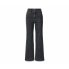 Tchibo - Džínsy Wide Leg – Fit »Viki« - pre dámy - veľ. 48 - farba: čierna