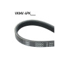 SKF Ozubený klinový remeň SKF VKMV 4PK1538