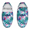 Baby Nellys maxi s Minky 105 x 50 cm Flowers sivý