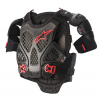 Chránič tela A-6 2022, ALPINESTARS (čierny antracit/červený) M160-395