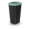 PROSPERPLAST Odpadkový kôš COMPACTA Q svetlo zelený, objem 25l