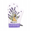 Forbyt Kuchynská chňapka Provence Levanduľa fialová 1 ks Varianta: Kuchynská utierka Provence Lavender purple 1 kus 18x28 cm