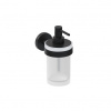 Jika Mio Style Držiak dávkovača mydla 200 ml, matné sklo/čierny mat H3832F27161001