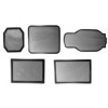 DEMCiFlex Zalman Z9 Filter Kit 6pcs - Black Z9 Set black Mesh