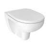 JIKA Lyra Plus, Závěsný klozet, Rimless, horizontální odpad H8213840000001 Varianta: Bílá - H8213840000001