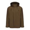 Firetrap Men's Hooded DWR Long Sleeve Waterproof Jacket Khaki S