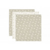 Jollein 70x70 cm Twig Olive Green 3 ks