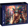 BLUEBIRD Štvorcové puzzle Benátsky karneval 1000 dielikov