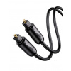 UGREEN AV122 optický Toslink audio kábel, pozlátený, 1,5 m (čierny) Ugreen