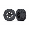 Traxxas 6774 Pneumatiky a disky namontované 2.8 (2wd zadné) disky čierne