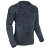 Termo tričko s dlhým rukávom Oxford Advanced Base Layer čierno-sivé Veľkosť: S/M