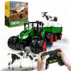Duży Traktor Ciągnik Zdalnie Sterowany RC s prívesom, LED svetlom + PILOT