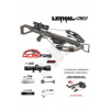 1.7.0. Kladková kuša Killer Instinct LETHAL 405 fps pro package hnedá s tlmičmi - SUPERAKCIA ! (80202)