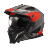 LS2 OF606 DRIFTER DEVOR M.SILVER TITANIUM RED-06