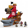 Loďka, parník - FISHER PRICE Imaginext Pirátska loď žralok DHH61 (Loďka, parník - FISHER PRICE Imaginext Pirátska loď žralok DHH61)