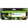 Cartridge HP 971XL, 6 600 strán (CN626AE) azúrová farba