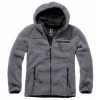 Bunda fleecová Brandit Teddyfleece Worker - antracitová, 3XL