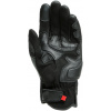 DAINESE MIG 3 UNISEX LEATHER GLOVES # BLACK/BLACK - XXXS