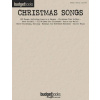 Christmas Songs: Budget Books