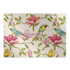 Ochranná podložka pod stoličku Ochranná podložka pod stoličku Kvetín a vtákov mwp-w0011480