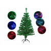 Umelý vianočný stromček LED s optickými vláknami 210 cm