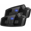 2ks FODSPORTS FX 10C Prilba interkomová motorka Mesh Bluetooth 5.0