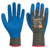 PORTWEST Rukavice aramid HR Cut A611, latexové, proti pořezu POR-A611K4RXXXL 3XL Černá/modrá