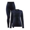 Dámsky funkčný set CRAFT Core Dry Fuseknit black XS