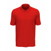 STEDMAN LUX POLO ST9060 / Pánska polokošeľa - scarlet červená XXL