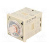 Časové relé 0,05s÷30h DPDT 250VAC/5A Unap 100÷240VAC octal