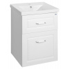 Aqualine FAVOLO umývadlová skrinka 52x72,5x44cm, biela mat FV255