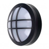 Solight LED vonkajšie svetlo WO753 - kruh 17 cm, čierna