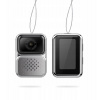 Xrec Digitální fotoaparát Mini X3 2mp Video LCD 0.96 Klíčenka s digitálním fotoaparátem / stříbrná