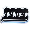 The Beatles A Hard Day's Night Faces Embossed Magnetka