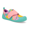 Barefoot dětské tenisky Affenzahn - Prewalker Cotton Smally Owl pink barevné
