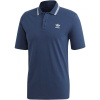 adidas PIQUE POLO tmavo modrá,biela Pánske tričko s golierom S