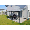 LANIT PLAST hliníková pergola LANITPLAST WALL 53 antracit + opál PC LG2130 – cena za ks