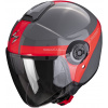 SCORPION prilba EXO-CITY II Short grey/red - S