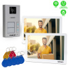 EVOLVEO DoorPhone 20-2W - 2 drôtový videotelefón s aplikáciou pre dve domácnosti a 32GB pamäťou DP-20-2-W