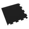 FLOMAT Gumová antivibračná tlmiaca modulová puzzle rohož (roh) FLOMA UniPad S850 - dĺžka 95,6 cm, šírka 95,6 cm, výška 0,8 cm