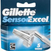 Gilette Gillette Sensor Excel náhradné hlavice 5ks