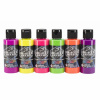 6x60ml Wicked fluorescenčná sada airbrush farieb, W103-00 (Wicked Fluorescent W103-00)