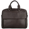 Business kožená taška tmavo hnedá - Katana Eugenio hnedá