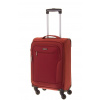 Cestovný kufor d&n 4W S 6854-12 35 L vínová