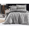 Brotex Francouzské povlečení Satén 240x200, 70x90cm Rovena grey