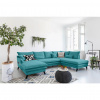 P & B SEDACIA SÚPRAVA, textil, tyrkysová - Online Only obývacie izby - 002330007206