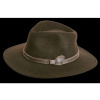 Poľovnícky klobúk TETRAO - s koženým remienkom hnedý 56 Veľkosť: 60, Hide weapon: Nie, For professionals: Nie