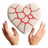 Silikónová ručná forma „Kintsugi Heart“ Dinara Kasko